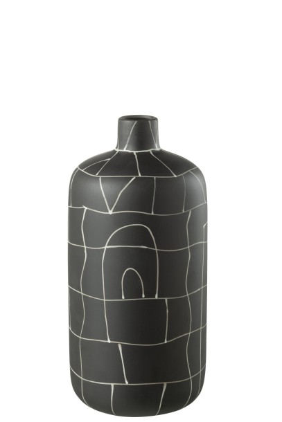 Vase Japan Black (18,5x18,5x37cm)