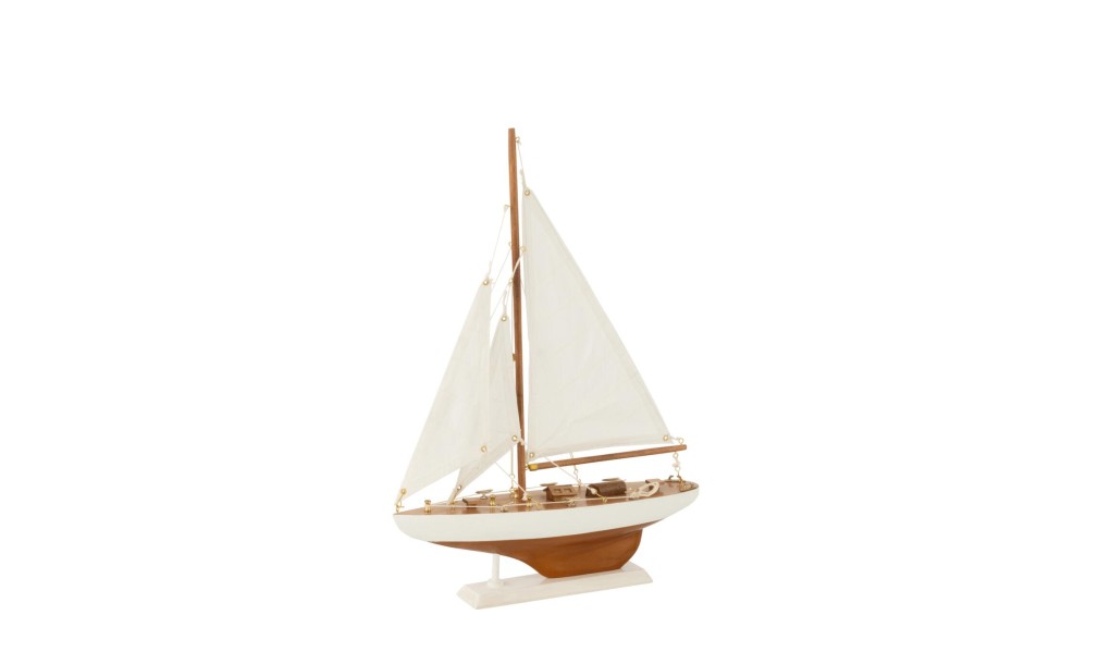 Sailboat Paulownia (30x6,5x43cm)