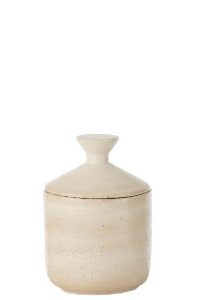 Jar Olina Cream (14x14x20cm)