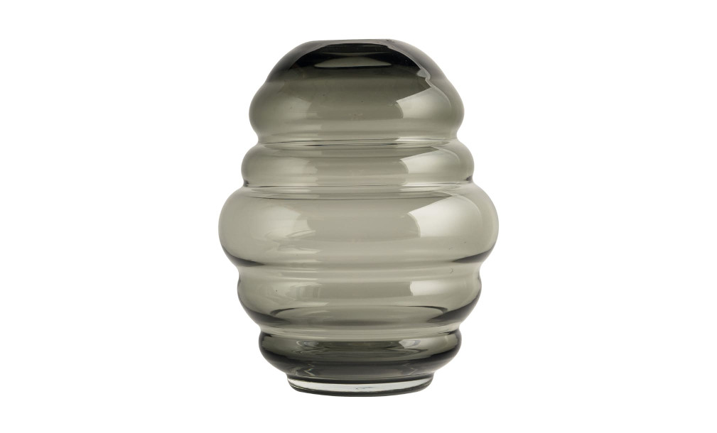 Schorl green Vase H27 cm