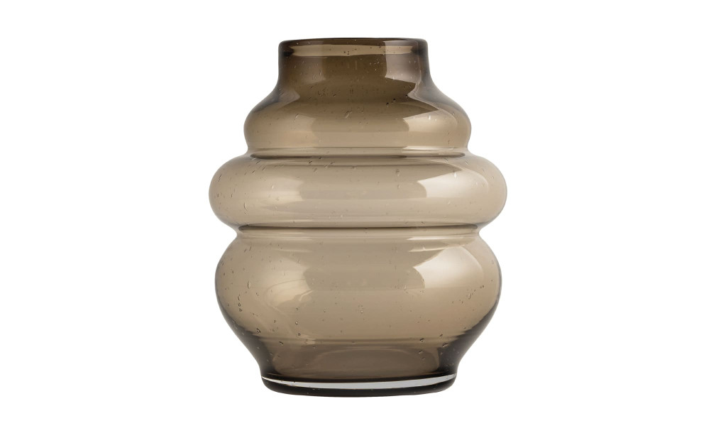 Schorl brown Vase H23,5 cm