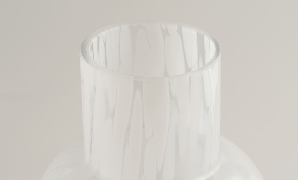 Zircone frost Vase H25 cm