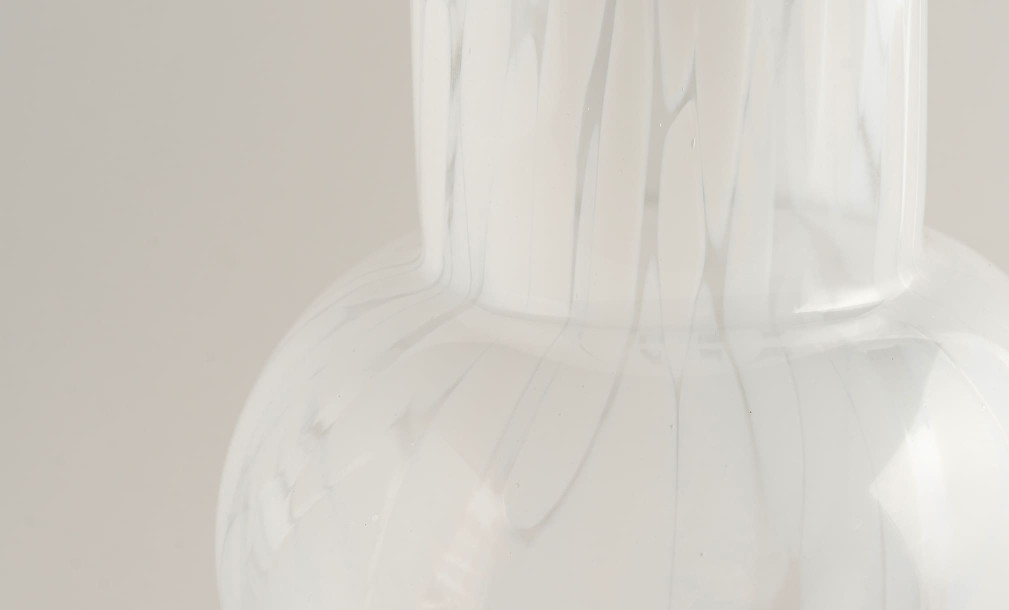 Zircone frost Vase H25 cm