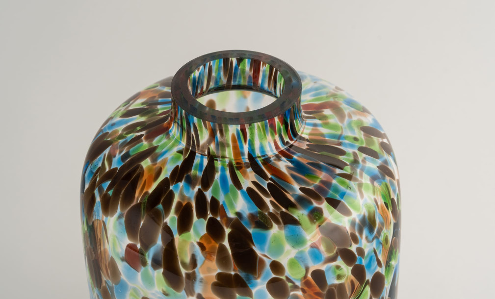 Dots multi Vase H28 cm