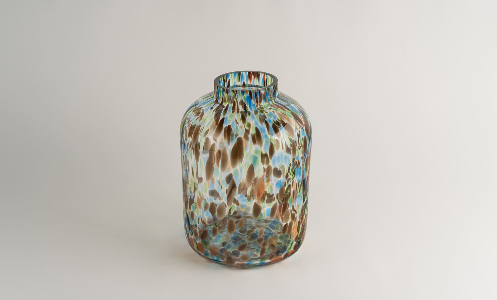 Dots multi Vase H31 cm