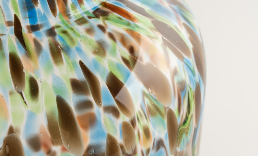 Dots multi Vase H31 cm
