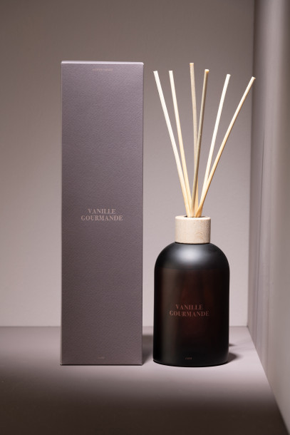 Reed Diffuser Vanille Gourmande 550ml (9,5x9,5x35,5cm)