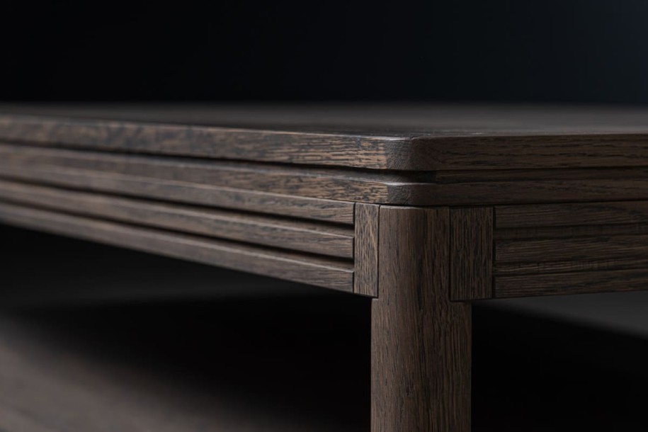 Lines Coffee Table (old) (Color: Oak LINES)