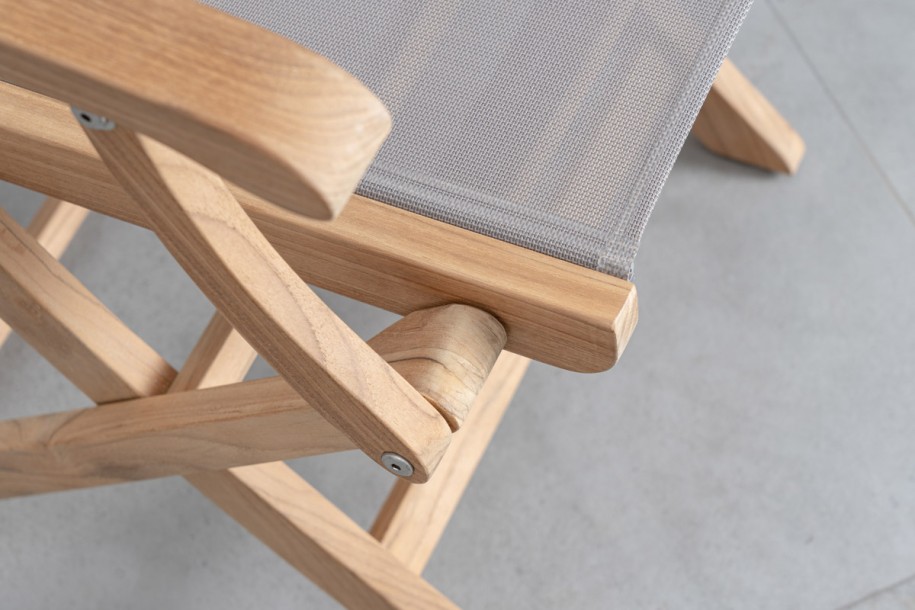 Capri Outdoor Teak Folding Chair