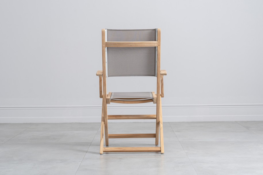 Capri Outdoor Teak Folding Chair