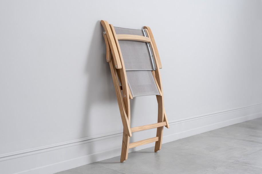 Capri Outdoor Teak Folding Chair