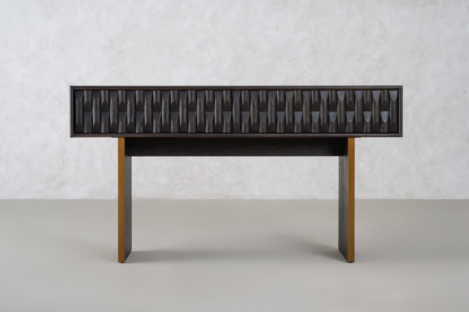 Luxe Console 2 Drawer 153х38х82 cm