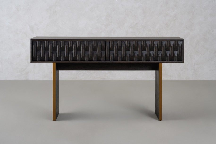 Luxe Console 2 Drawer 153х38х82 cm
