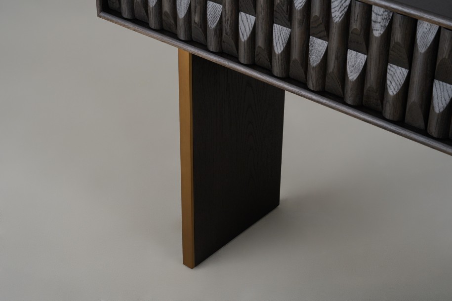 Luxe Console 2 Drawer 153х38х82 cm