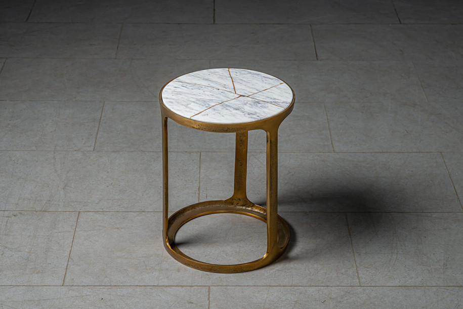 Tortuga Set of 2 Marble Tables