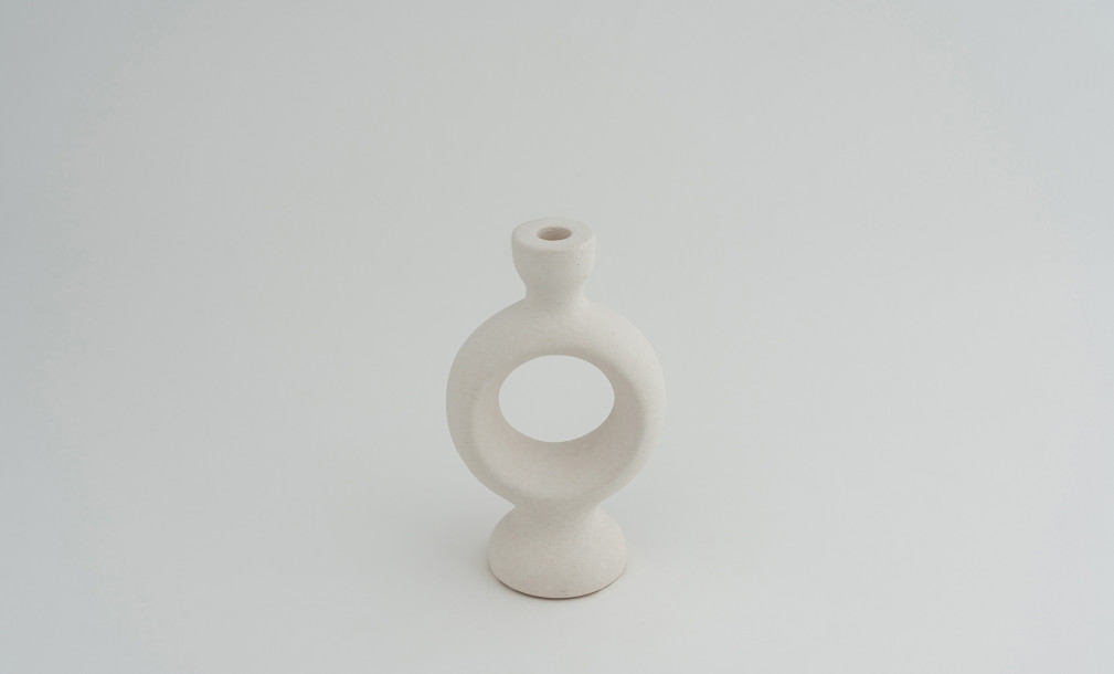 Ring Candleholder H23,4 cm