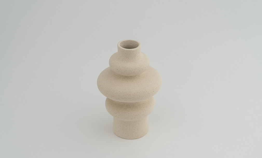 Sculpture Vase H21 cm