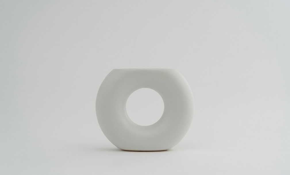 Ring Vase H14 cm