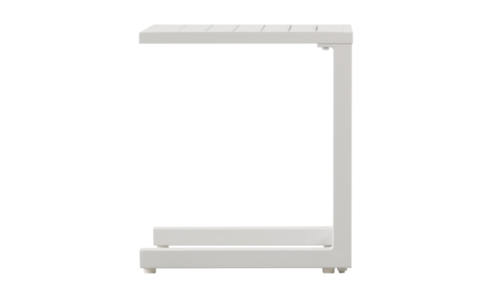 C-Shape Table White