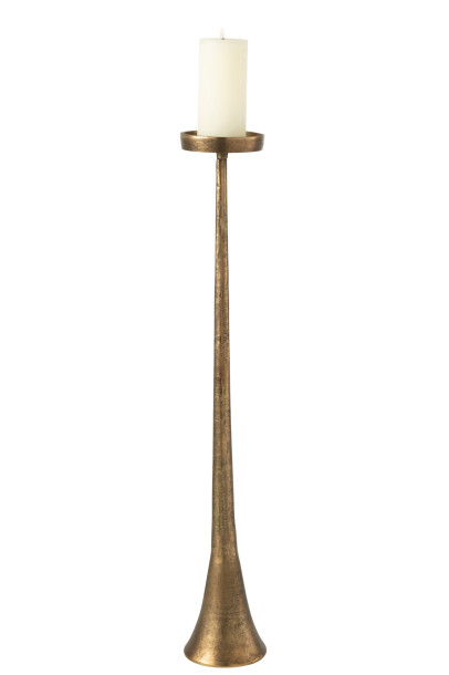 Luky Candleholder Brass L