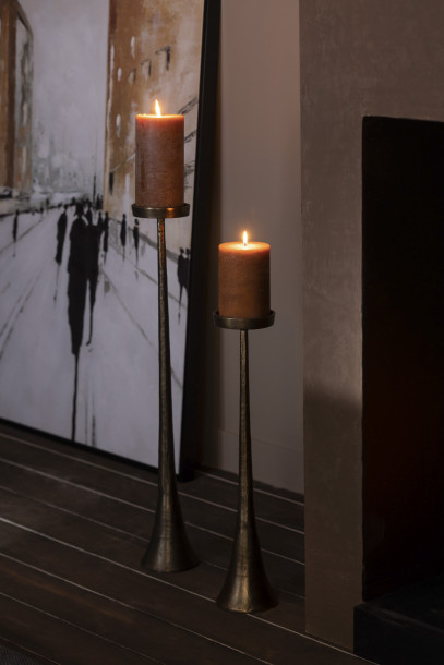 Luky Candleholder Brass L