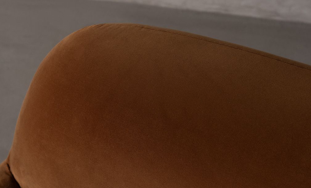 Stella Lounge Sofa ochre color (LC92037 fabric)