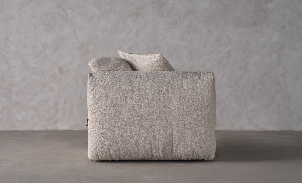 Nuvola Left Arm Sofa Section (Fabric: FIORD PLAIN col.102 (Cat. 3))