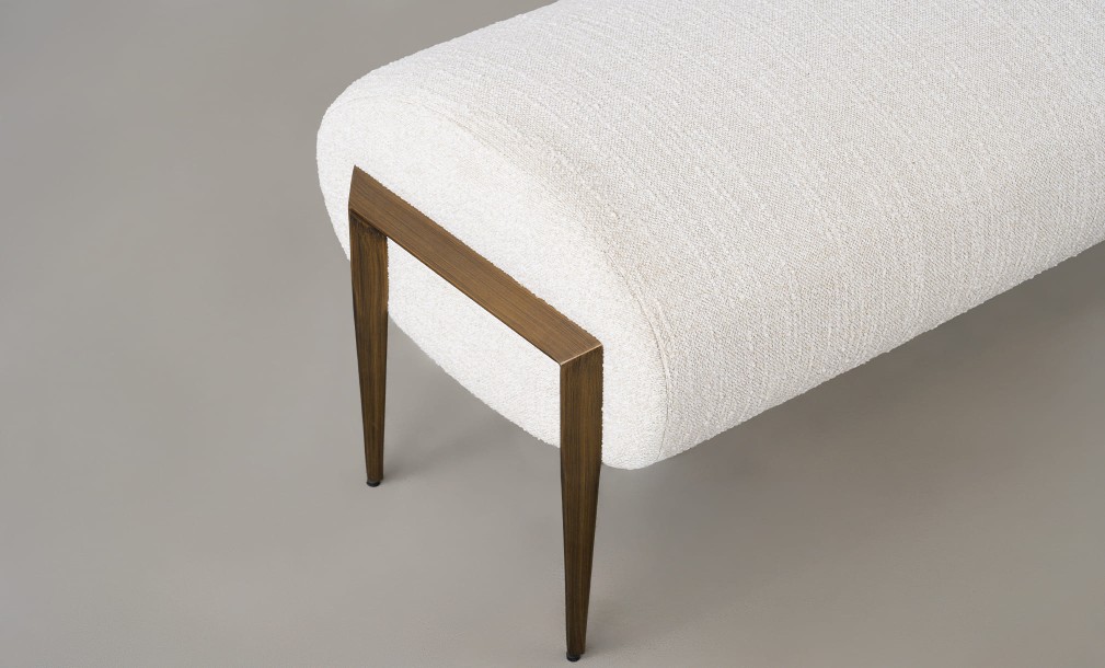 Towson Bench (Fabric Leigh col.101)