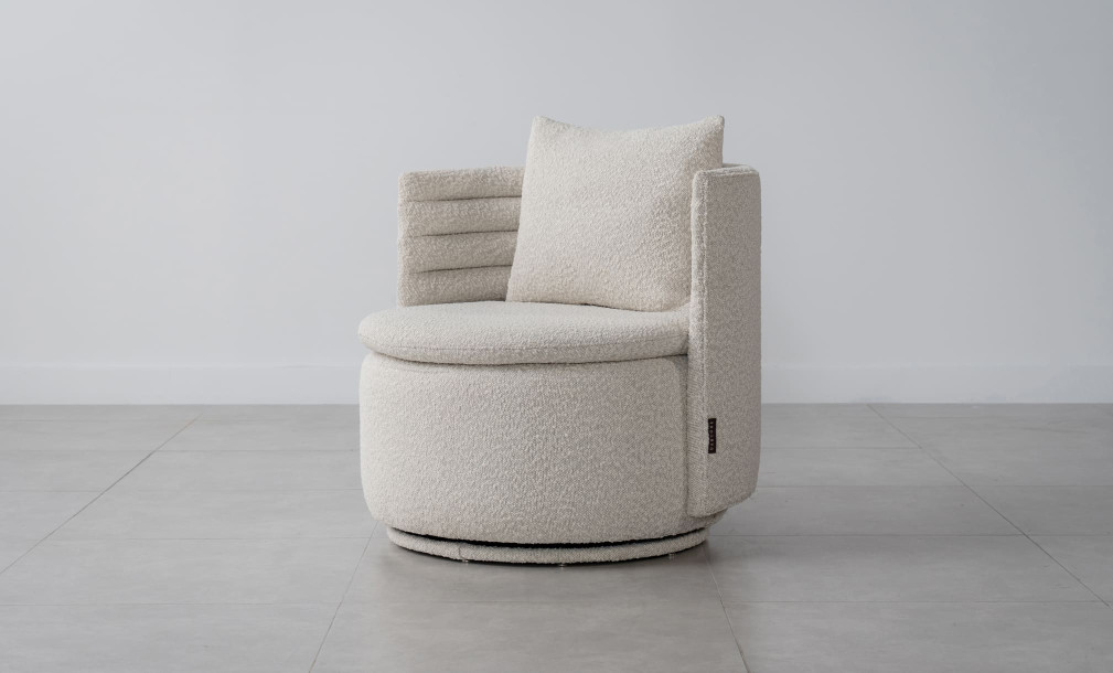 Cole Swivel Armchair (A3083 Fabric)