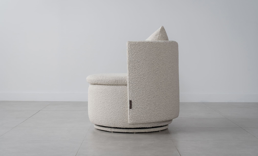 Cole Swivel Armchair (A3083 Fabric)