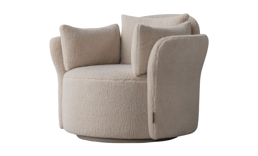 Lulu L Swivel Armchair (Plush)