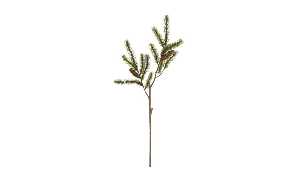 Pinetree Branch Plastic Green/Brown
