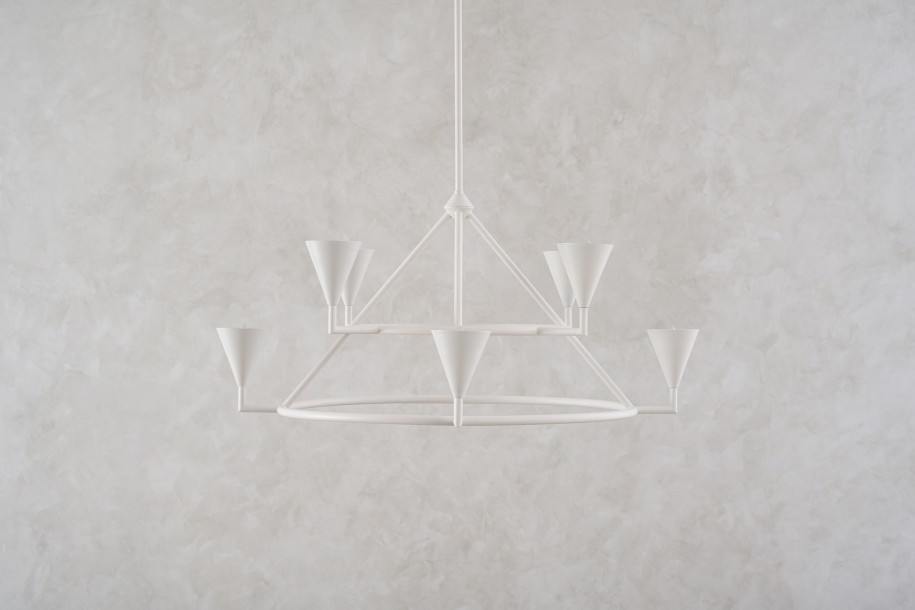 Adelaide Chandelier L105xH47 white