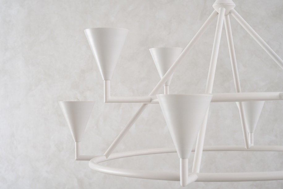 Adelaide Chandelier L105xH47 white