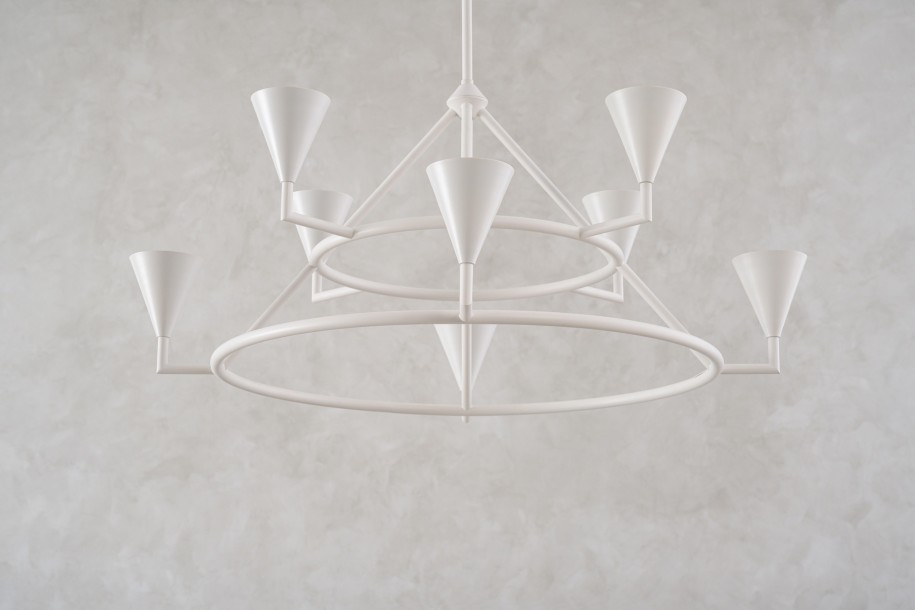 Adelaide Chandelier L105xH47 white
