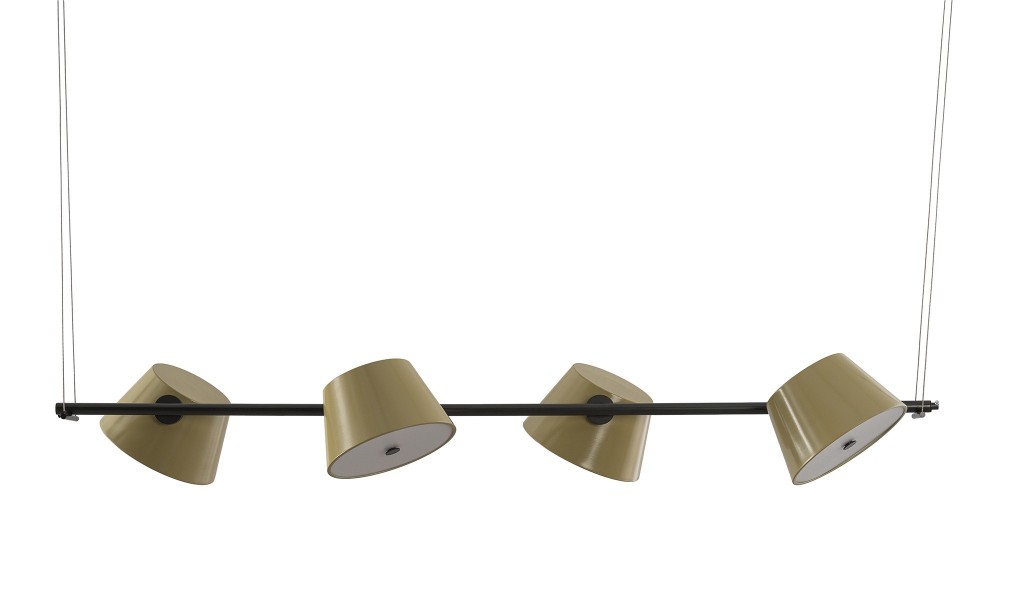 Avian Pendant Lamp L145xD22xH13 bronze
