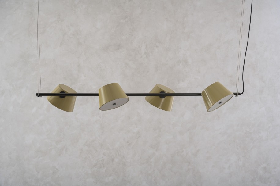 Avian Pendant Lamp L145xD22xH13 bronze