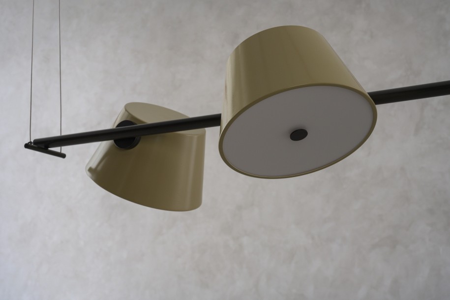 Avian Pendant Lamp L145xD22xH13 bronze