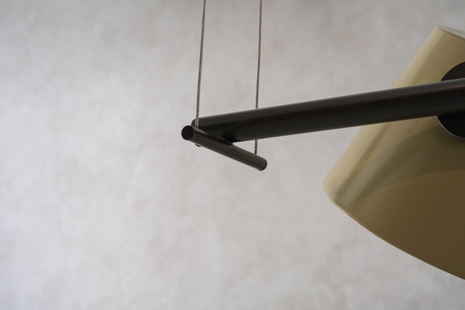 Avian Pendant Lamp L145xD22xH13 bronze