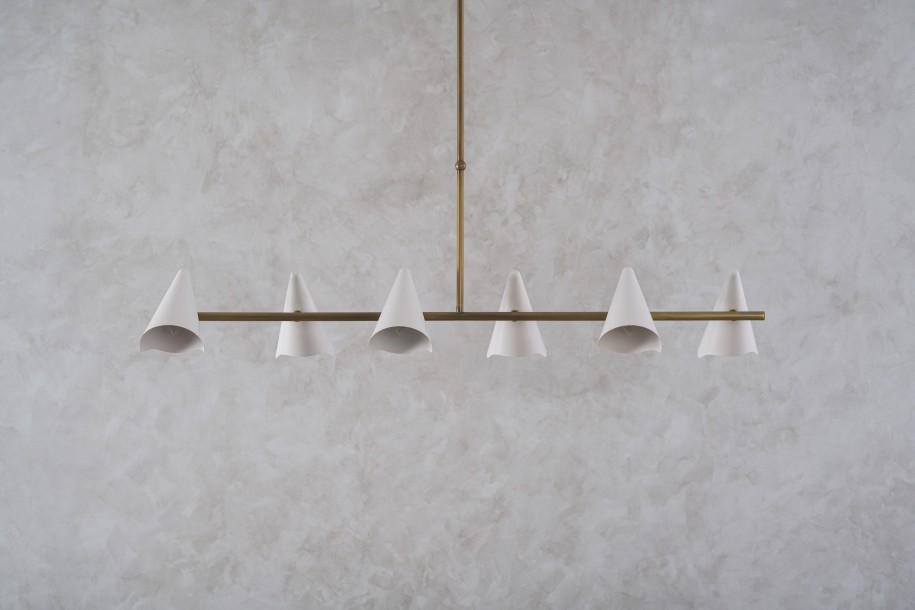 Clementia Pendant Lamp L137xW36,5xH24 white