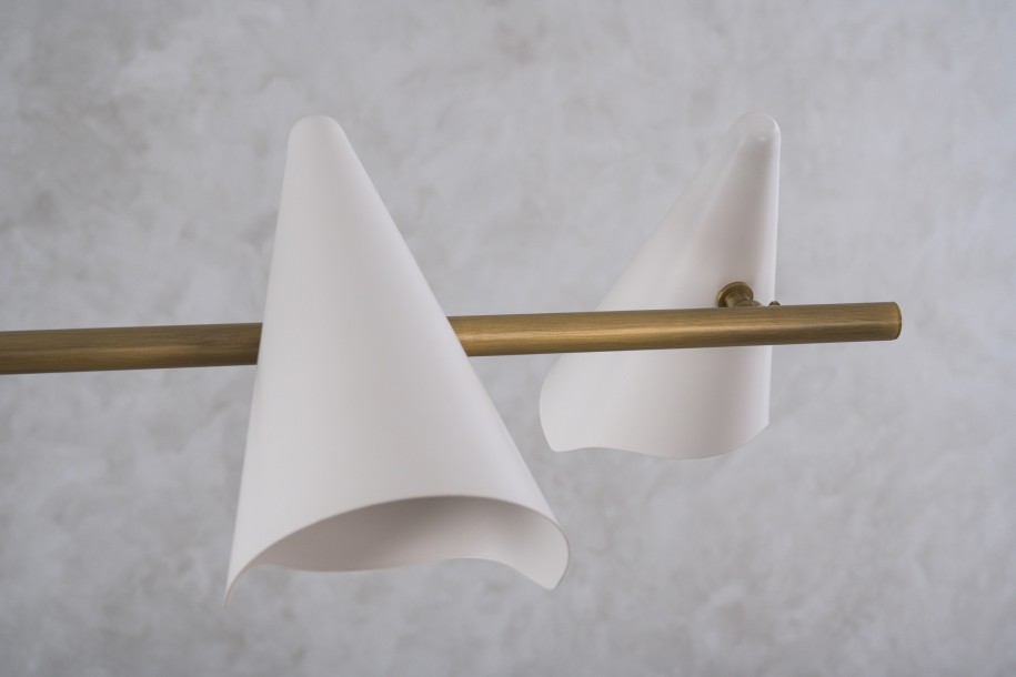Clementia Pendant Lamp L137xW36,5xH24 white