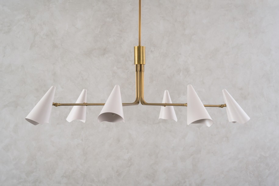 Clementia Chandelier D137xH69 white