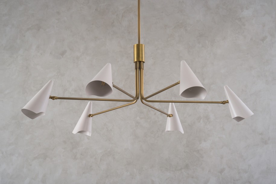 Clementia Chandelier D137xH69 white