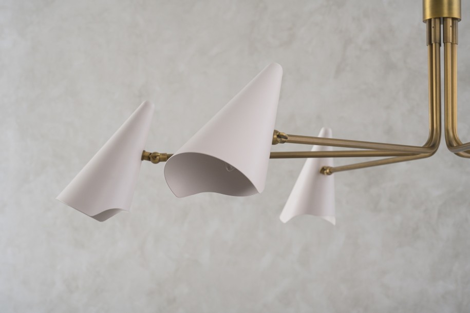 Clementia Chandelier D137xH69 white