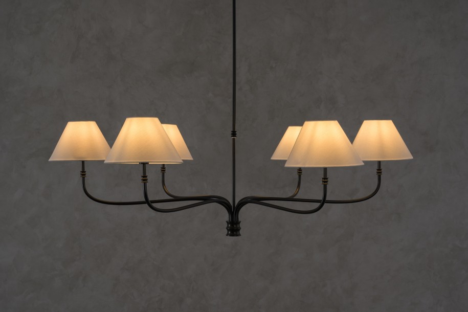 Calliope Chandelier L130xH165 bronze