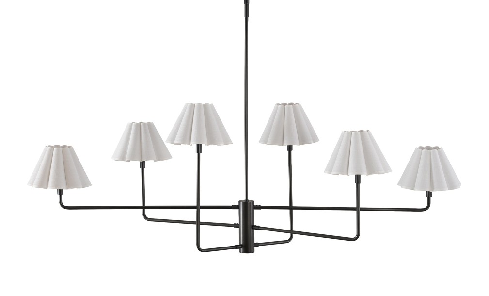 Amani Chandelier L166xW26 bronze