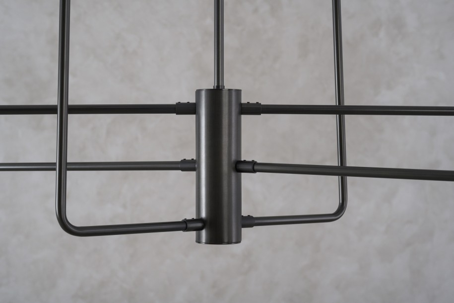 Amani Chandelier L166xW26 bronze