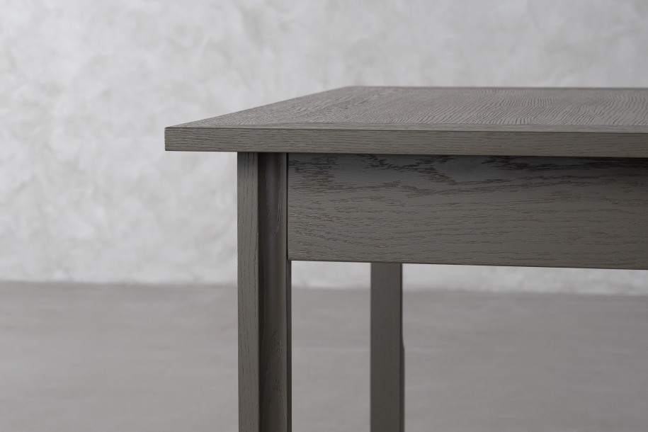 City Folding Dining Table (Color: Oak gray (veneer))