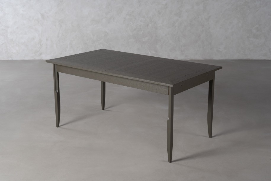 City Folding Dining Table (Color: Oak gray (veneer))