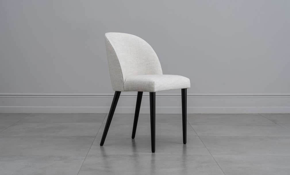 Barns Chair (Fabric: OSCAR PLAIN col.06 Steel)